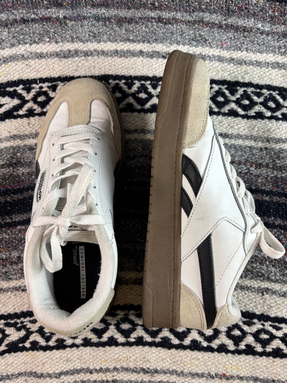 Reebok Forte Lounger Women's Sneakers 7.5 White Leather